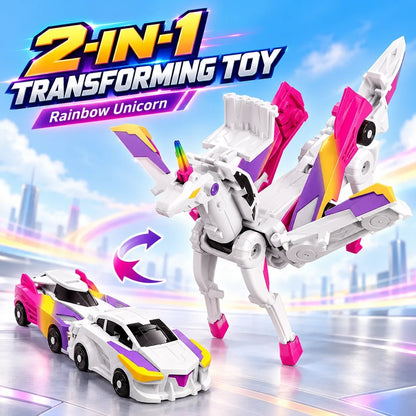 🦖 Transforming Dinosaur Car Toy – 2-in-1 Action Vehicle