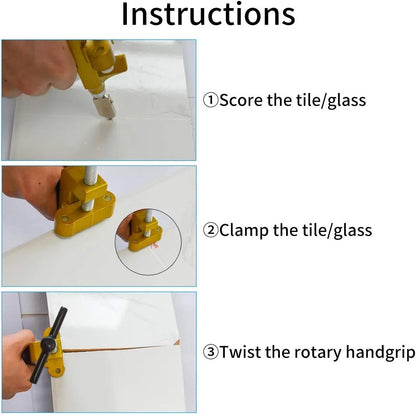 🔥 Precision Glass & Tile Cutting Set with Built-In Breaker Pliers ✂️