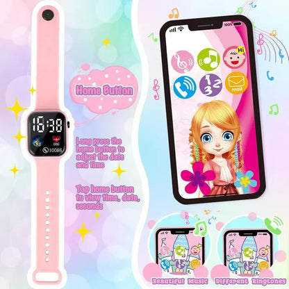 Realistic Girl Handbag Toy Set, Colorful Pretend Play Accessories