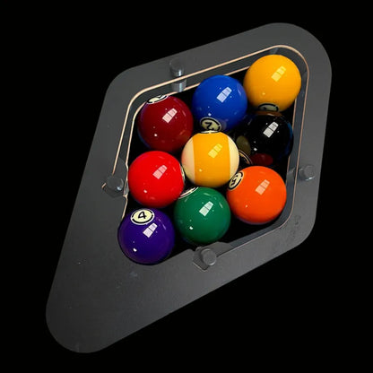 2026 New Drop 🔥 BitmanRack 9-Ball Pro A 🎱 Precision Pool Rack