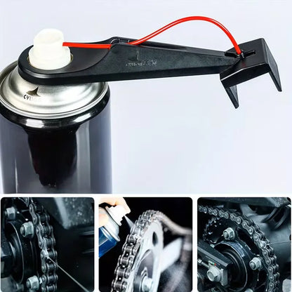 🔧 Mess-Free Chain Lubrication Tool – Easy Oil Application for Chain Care