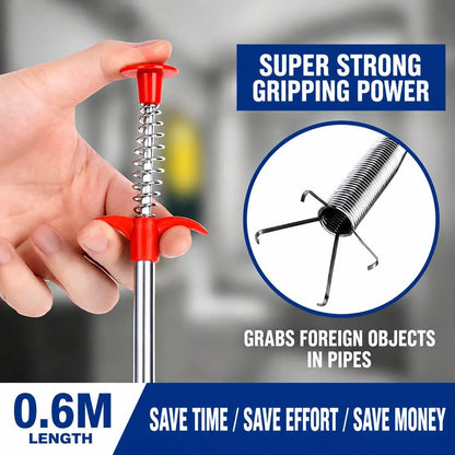 🚿 Drain Clog Cleaning Tool – Handy Home Plumbing Helper