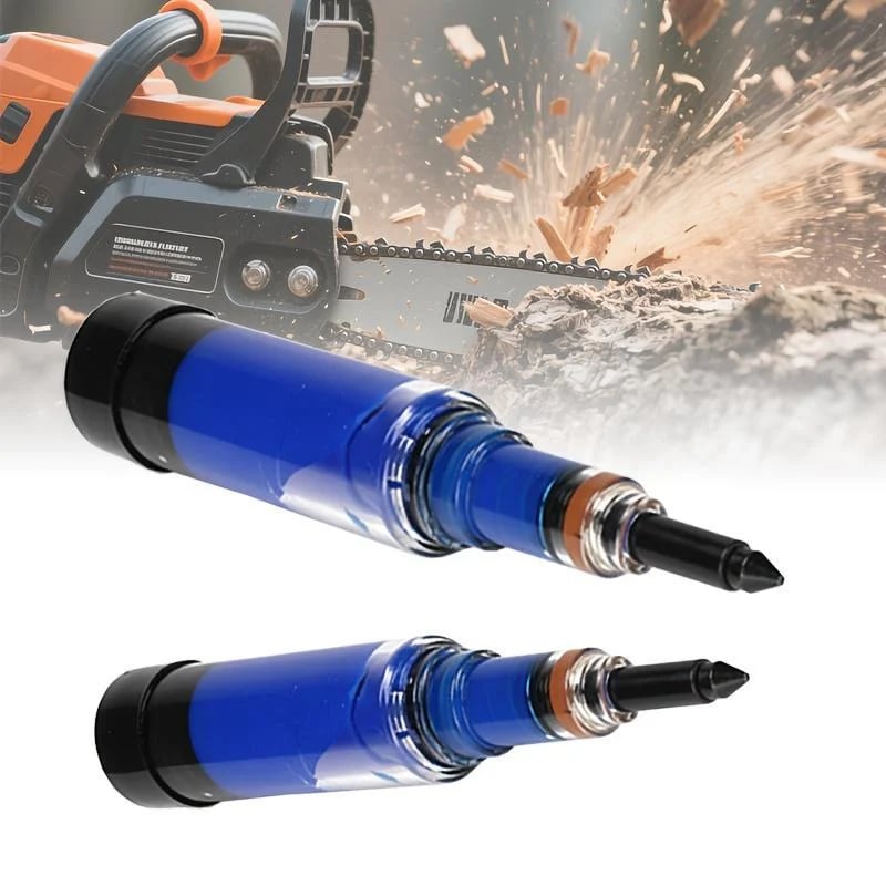 🔧 Portable Chainsaw Grease Injector – Easy Press-Type Lubrication Tool