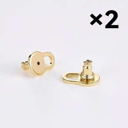🔥18K Gold Plated Lobe Lifters for Heavy Earrings for Women - Earring Backs for Droopy Ears