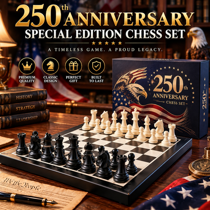 🎁250th Anniversary Special Edition Chess Set