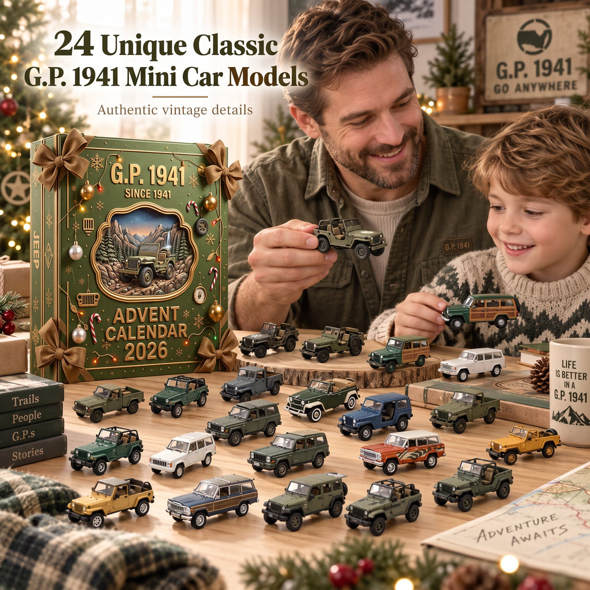 🚗 G.P. 1941 Legend 85th Anniversary Collector's Edition Calendar