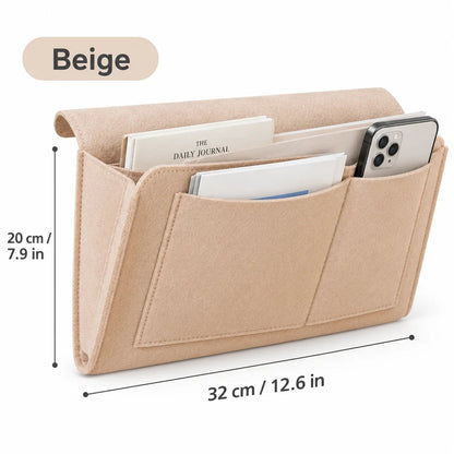 🔥 50% OFF Bedside Hanging Organizer – Keep Essentials Within Reach