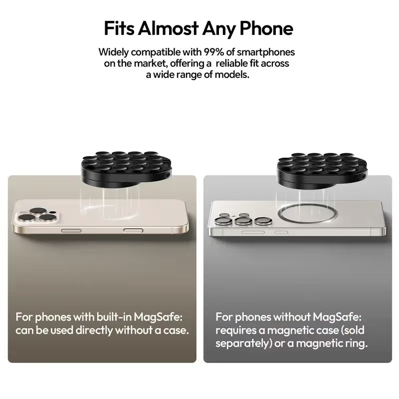 🔥 Ultra-Grip Magnetic Suction Mount for Secure Hands-Free Positioning ✨