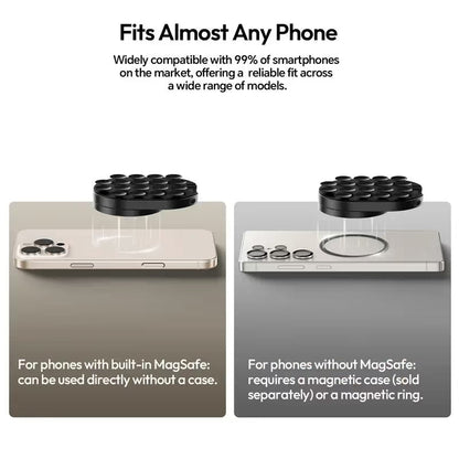 🔥 Ultra-Grip Magnetic Suction Mount for Secure Hands-Free Positioning ✨