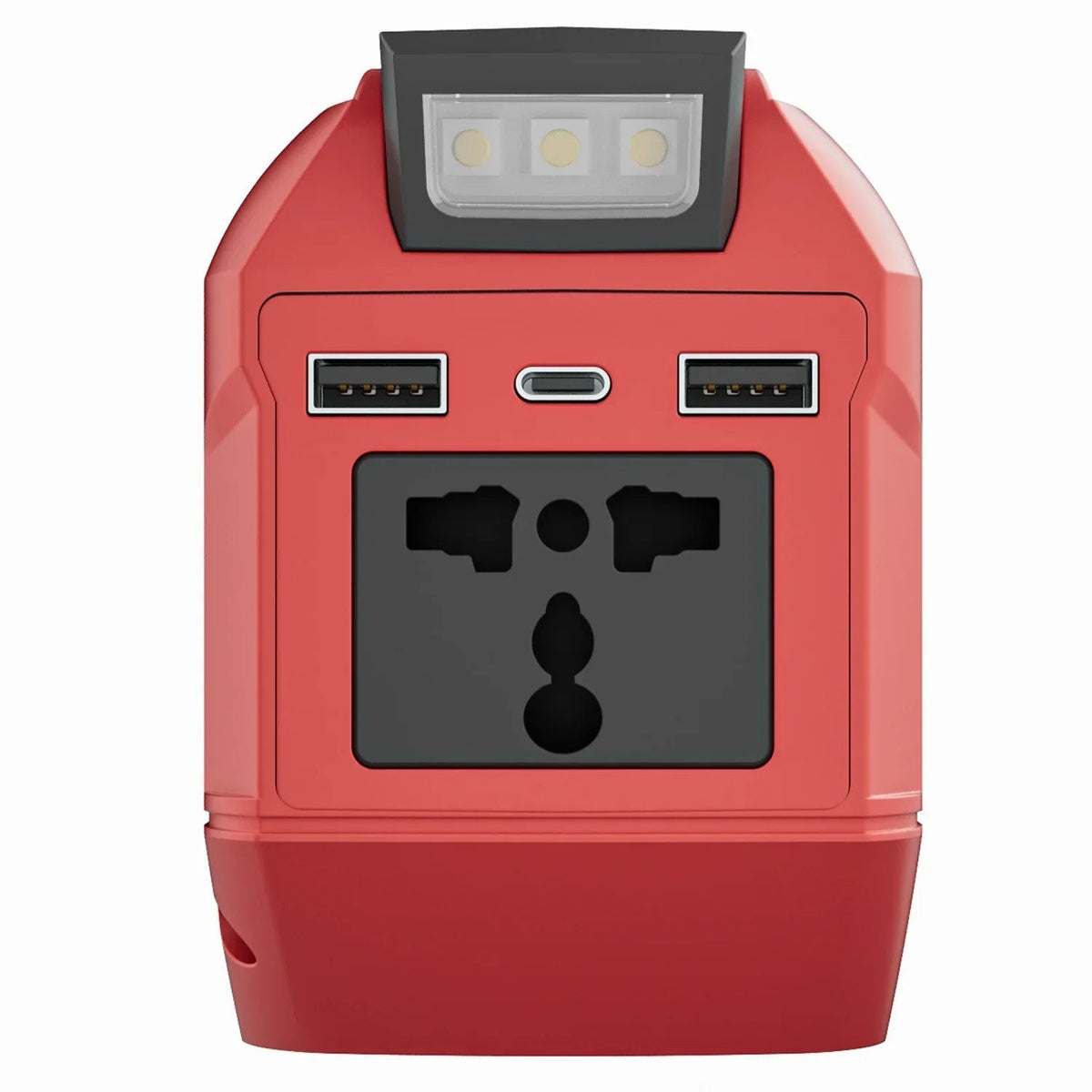 🪫250W Portable Power Inverter – Turn 18V–21V Tool Batteries Into 220V AC Power