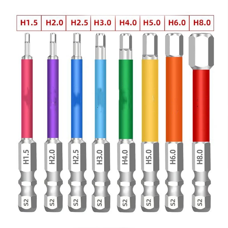 💯Magnetic Anti-Slip Screwdriver Bit Set