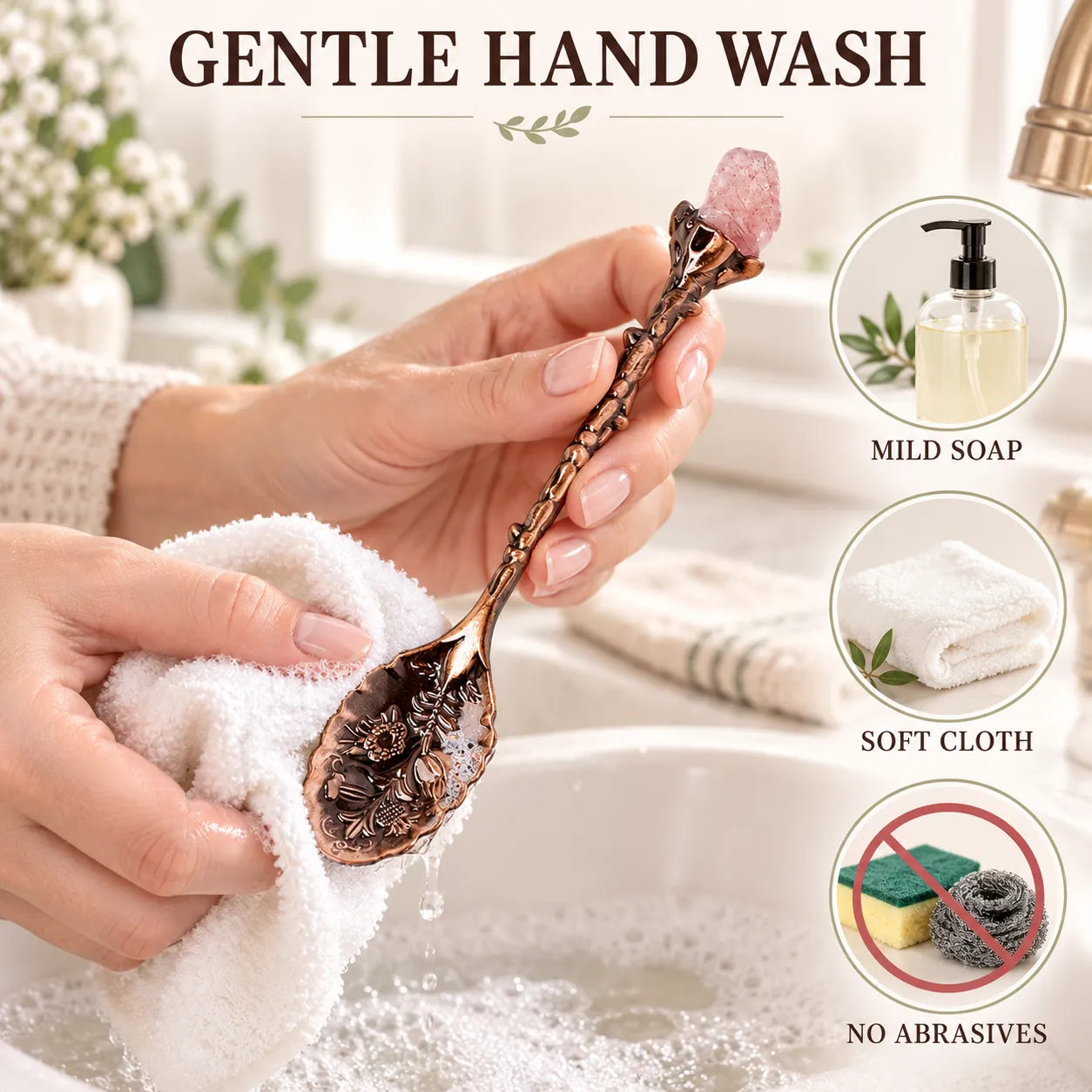 ✨ Crystal Magic Spoon: Elevate Your Daily Ritual