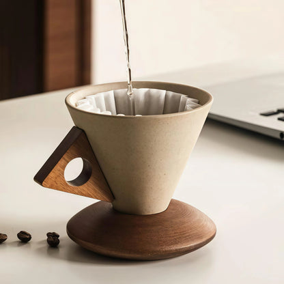 ☕Unique ceramic coffee cup – luxury for your coffee time