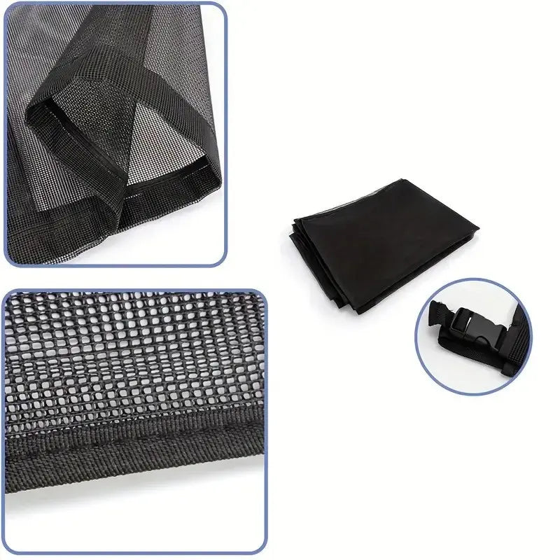 🍂 Heavy-Duty Mesh AC Cover – All-Season Outdoor Protection