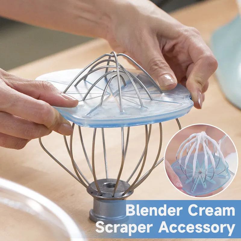 🎄 1-Piece Blender Cream Scraper Tool for Smooth, Mess-Free Mixing
