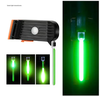 🚴 LED Bicycle Rear Safety Light – Green Taillight | 1PC