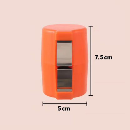 🥚 Easy-Grip Egg Opener – Bright Orange, Single Kitchen Tool