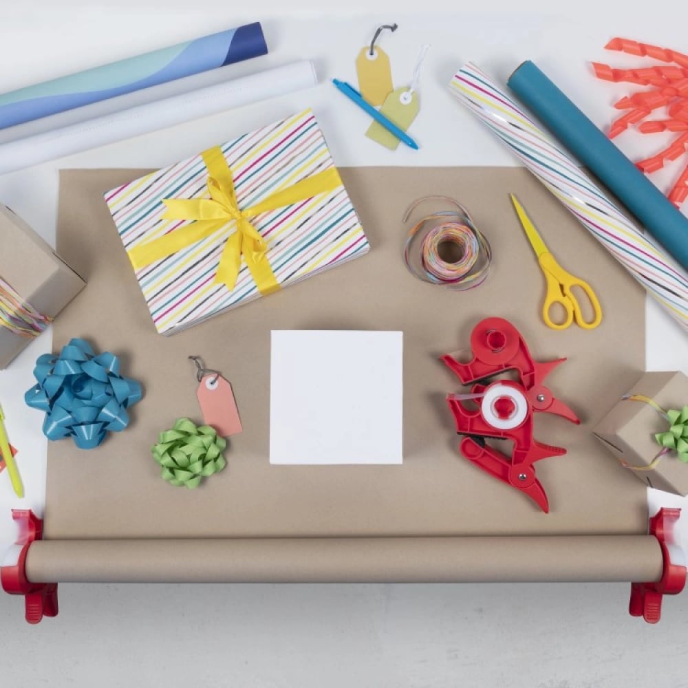 🎁✂️ Wrap Buddies Gift Wrapping Tool – Hold, Cut & Tape Gifts Faster