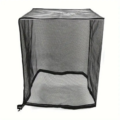 🍂 Heavy-Duty Mesh AC Cover – All-Season Outdoor Protection