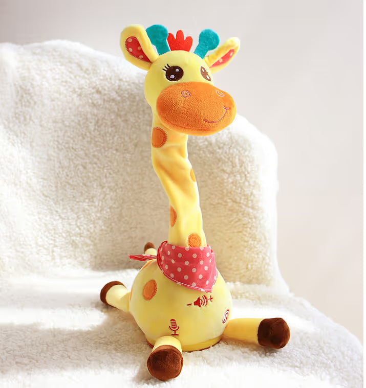 ⚡ Selling Fast! Interactive Musical Giraffe Toy 🦒 Dances, Sings & Mimics Your Voice 🎵🗣️
