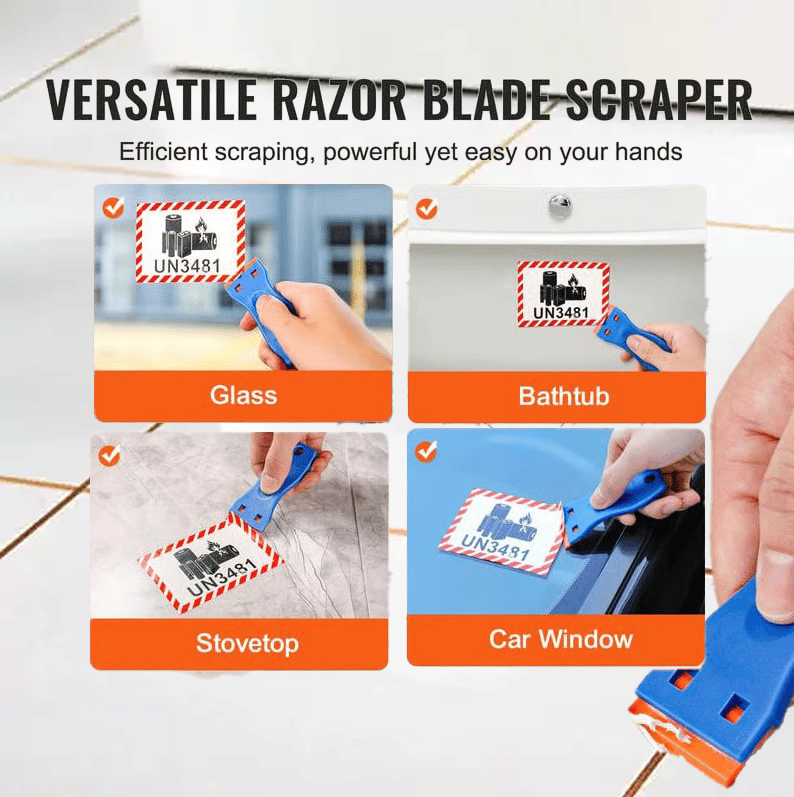 Plastic Razor Blade Scraper Kit product hero photograph