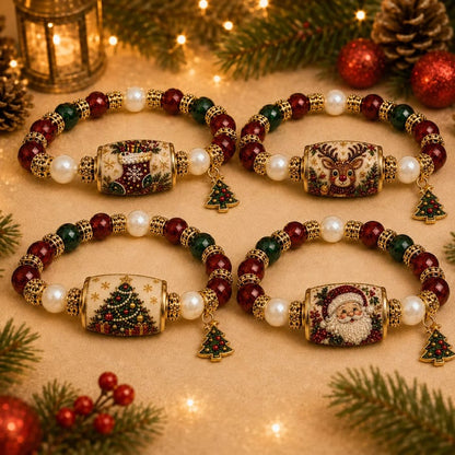 💥 Last Day 49% OFF – 🎄 Christmas Magic Collection Bracelet — Limited Edition