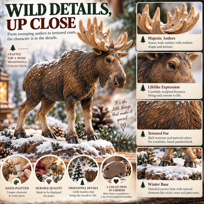 🌲24 Days of Moose – 24-Piece North Woods Christmas Collection