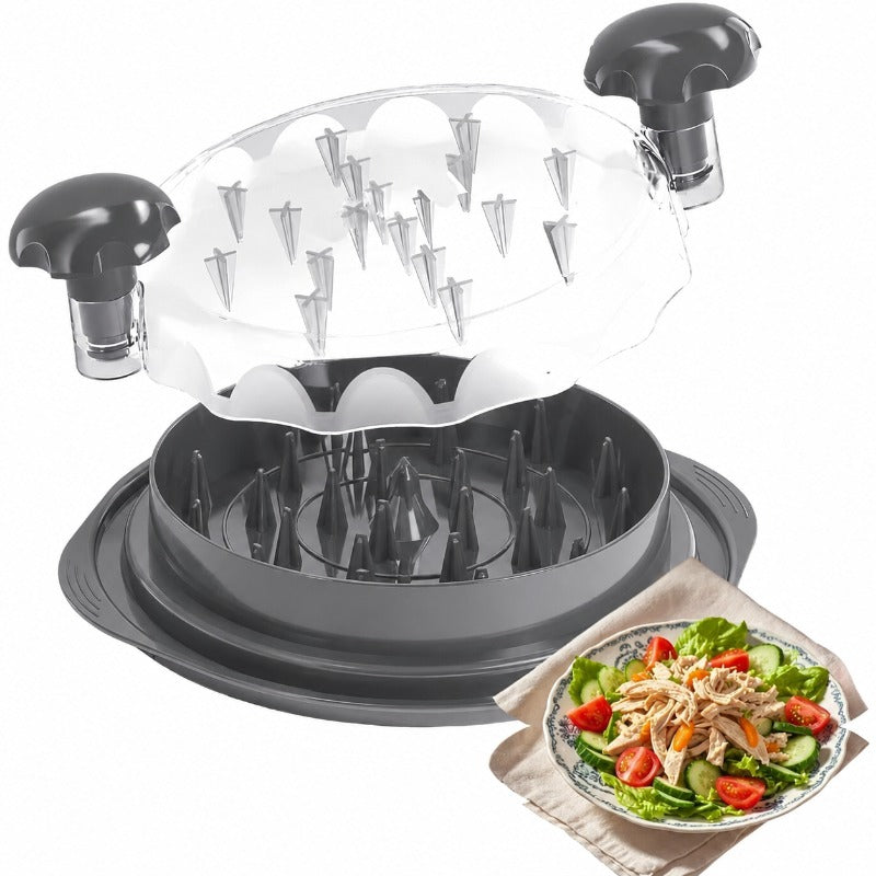Visible-Lid Meat Shredder 🍗 – Easy Shredding with Clear Viewing Top