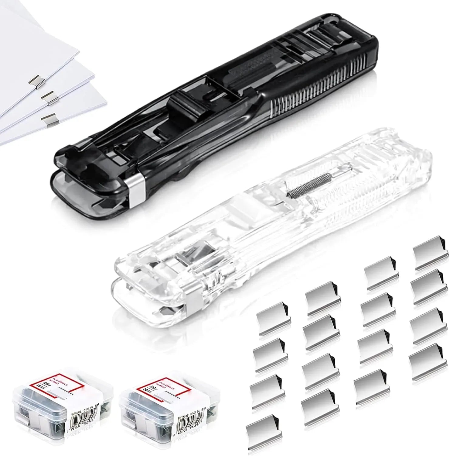 🔥Portable Binder Clip Stapler