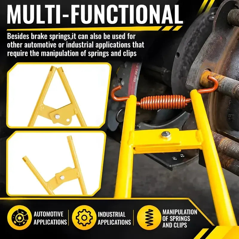 Heavy-Duty Truck Brake Spring Tool 🔩 – Slack Adjustment Helper