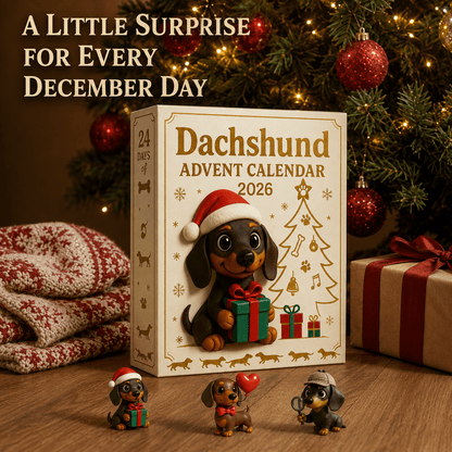 🎁2026 Dachshund Advent Calendar Blind Box💕🐶