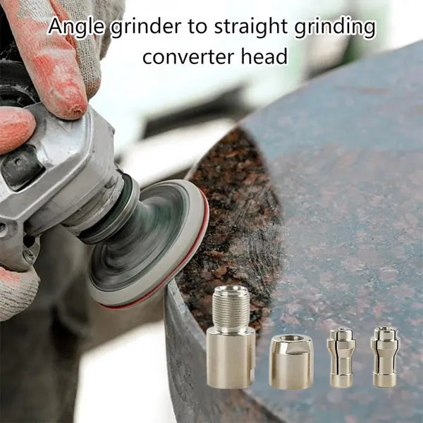 ⚙️ Rotary Carving Adapter Kit for 100-Type Angle Grinders with 3mm & 6mm Dual Collets 🔧
