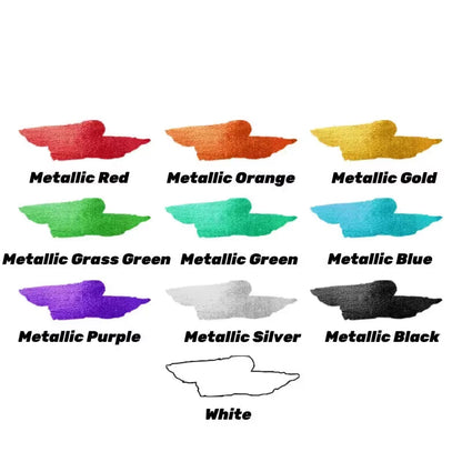 🎨✨ Vibrant 10-Piece Temporary Tattoo Pens for Creative Skin Art & Custom Designs 🌈