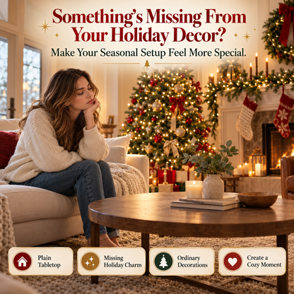 MerryMist Christmas Campfire Aroma Diffuser – Cozy Flame-Style Glow, Festive Mist & Adorable Santa/Gingerbread Designs