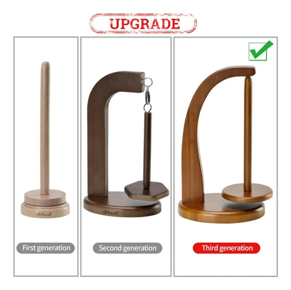 🎄 Floating Yarn Holder – Levitating Knitting & Crochet Stand | Holiday Special