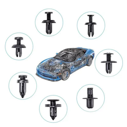 💯680Pcs Car Retainer Clips & Fastener Remover