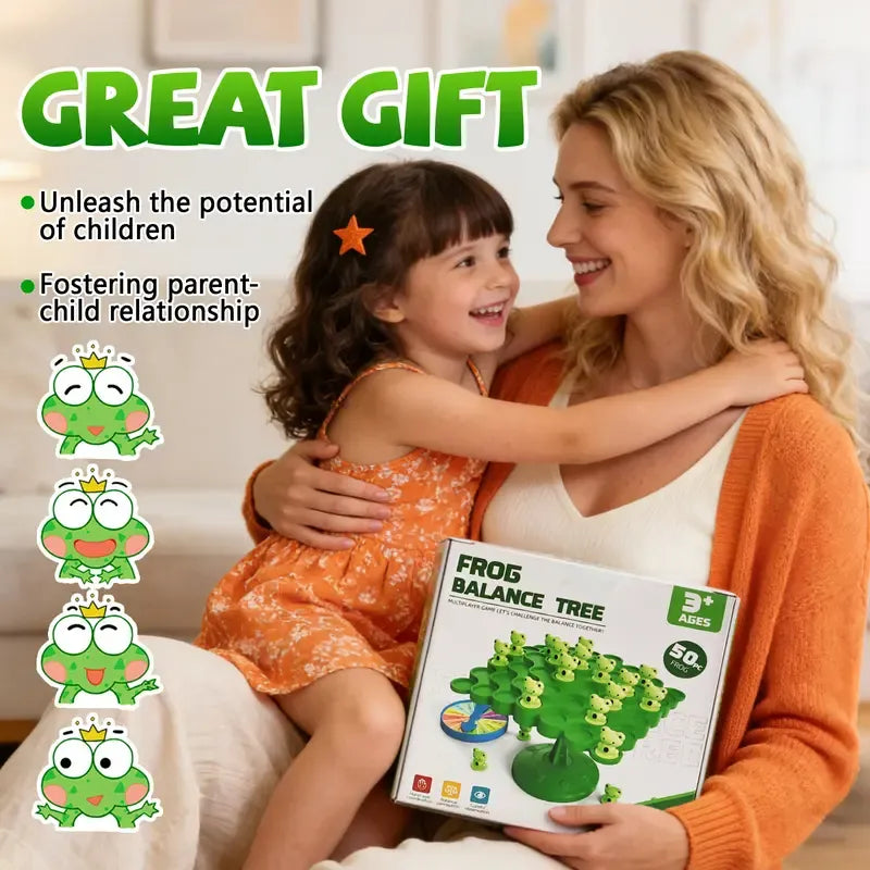 Frog Balancing Game 🐸 – Fun Family Challenge for Kids