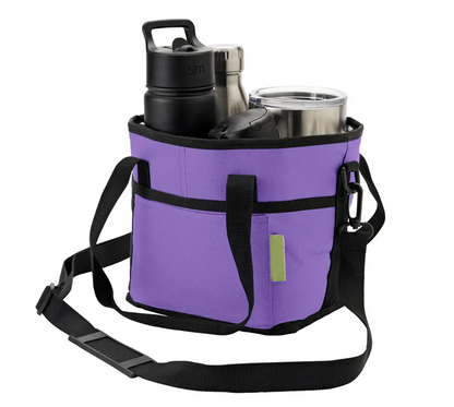🥤✨ Family-Size 4-Compartment Drink Bag – Carry More Drinks, Keep Them Organized