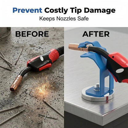 Magnetic Welding Torch Rest 🧲 – TIG/MIG Holder Stand for Convenient Positioning