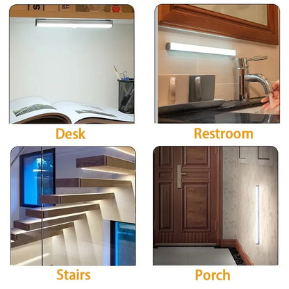 🔥LAST DAY SALE 49% OFF - 💡Punch-free Smart Sensor Magnetic Rechargeable LED Lights