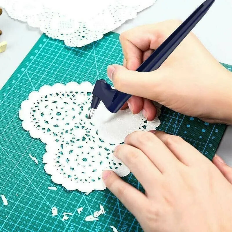 ✂️ Blue Precision Craft Cutting Tool for DIY Projects – 1 Piece