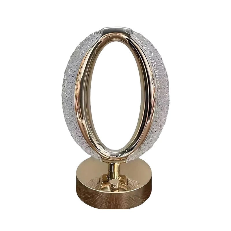✨ Crystal Glow Bedside Lamp – Elegant Nightstand Lighting for Cozy Spaces