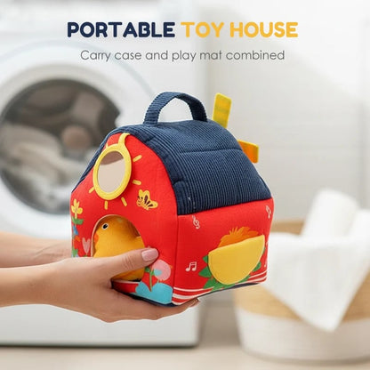 50% OFF 🐮 Interactive Plush Farmhouse Playset – Soft & Playful Farm Fun for Kids