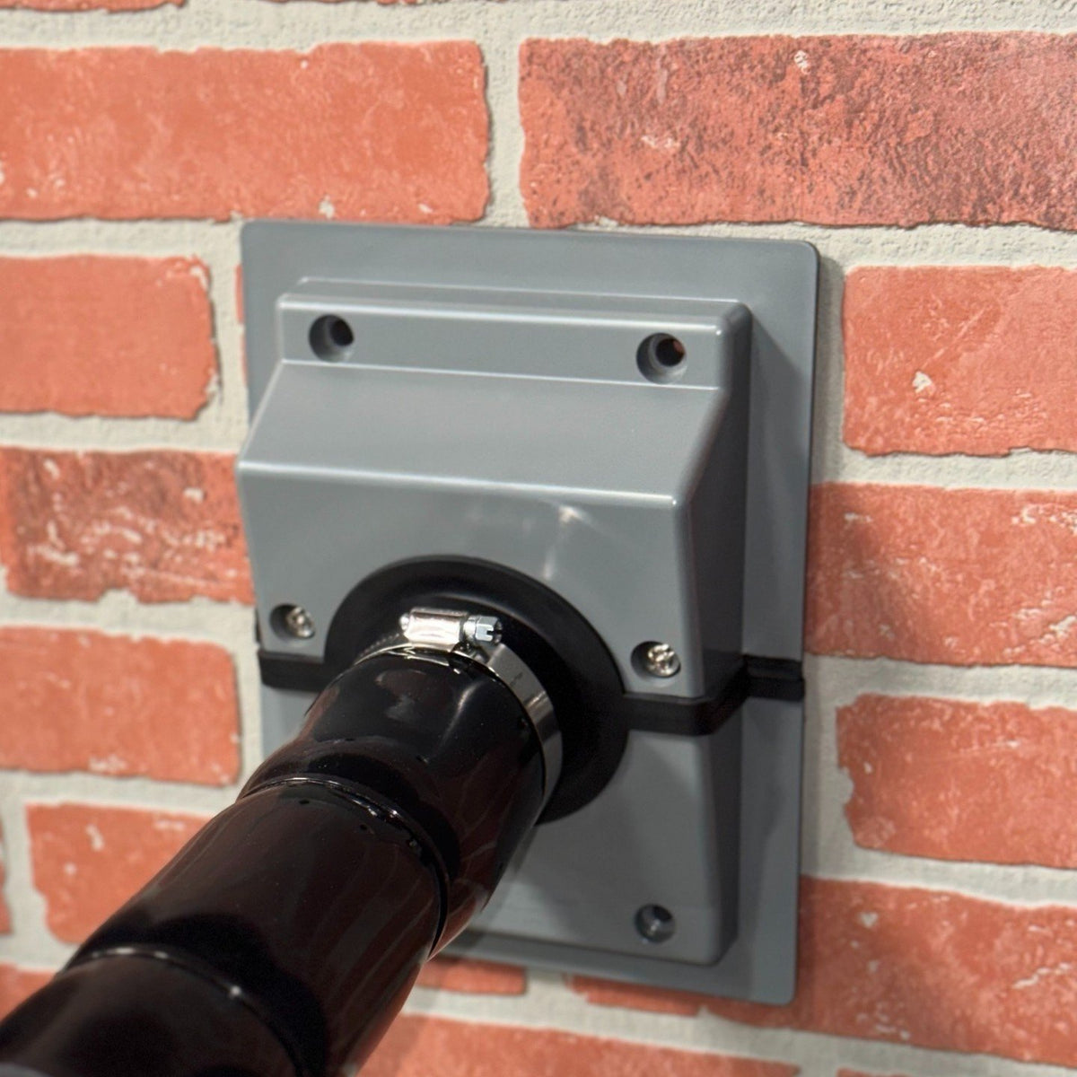 🛠️ HVAC Wall Line Set Cover – White Sealing & Insulation Kit