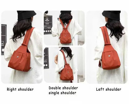 2026 Premium 3-in-1 Secure Travel Tote 🎒 Convertible Carryall with Anti-Theft Design - Orange