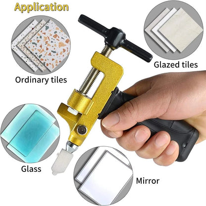 🔥 Precision Glass & Tile Cutting Set with Built-In Breaker Pliers ✂️