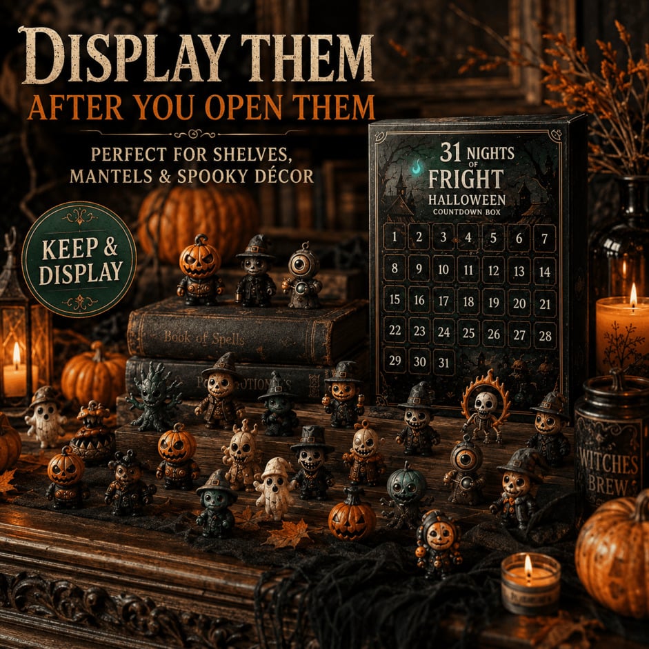 🔥Last Day 50% OFF - 7/15/31 Day Halloween Countdown Surprise Set