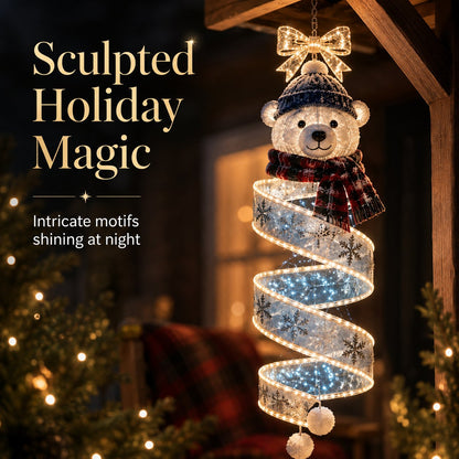 🎄Julmagisk spiralhängande LED-ljuskollektion
