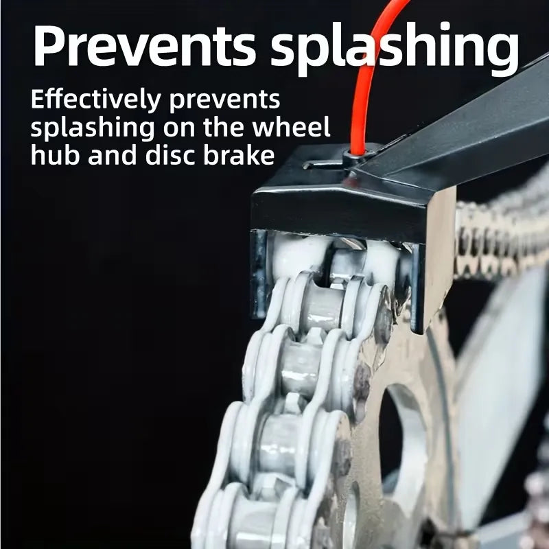 🔧 Mess-Free Chain Lubrication Tool – Easy Oil Application for Chain Care