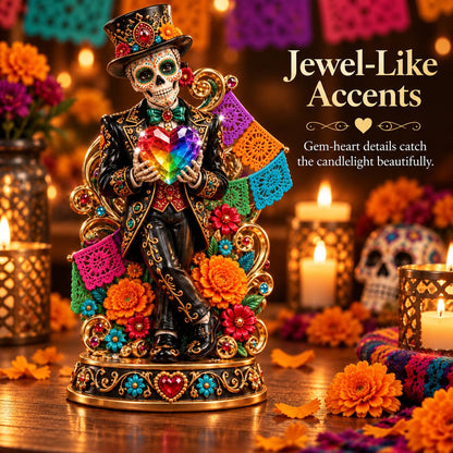 💀 Eternal Dance Skeleton Couple Figurine